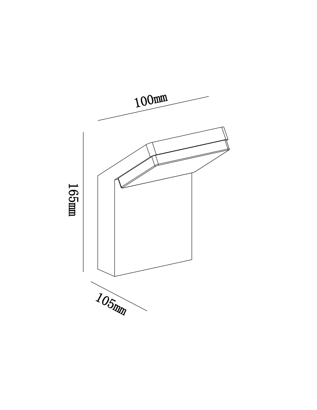 Wall lamp Outdoor LED IP65