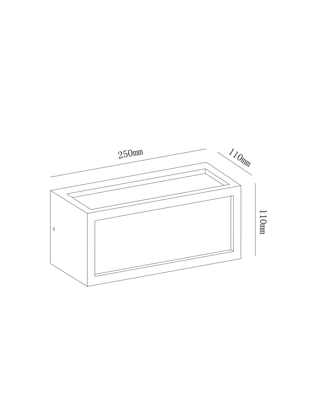 Wall lamp Outdoor E27 1 Light IP65