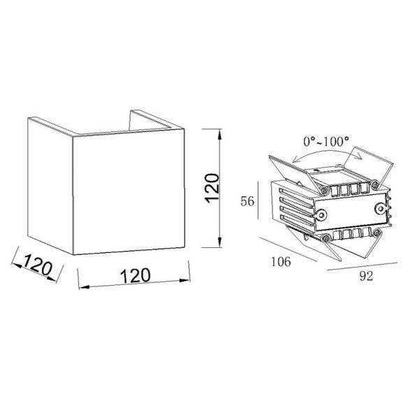 Wall lamp Outdoor IP65