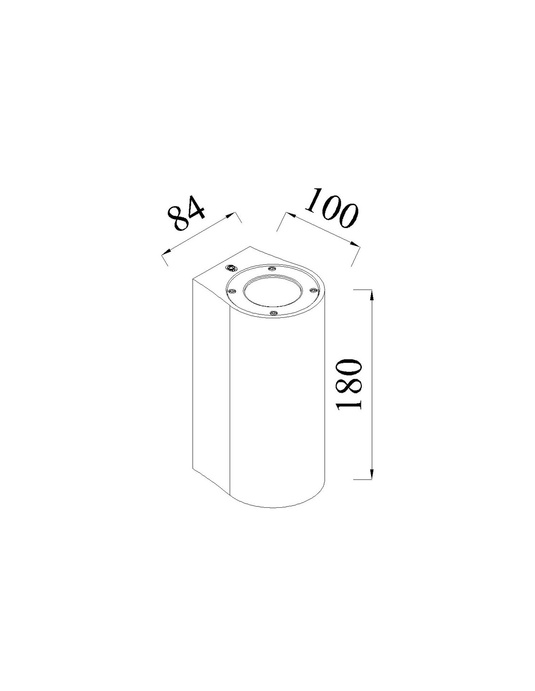 Aplique exterior IP65