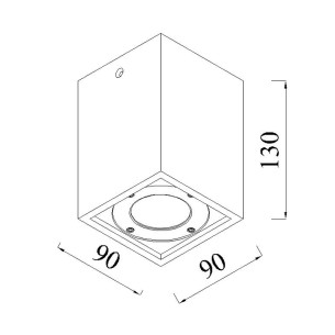 Ceiling Spot IP65 2