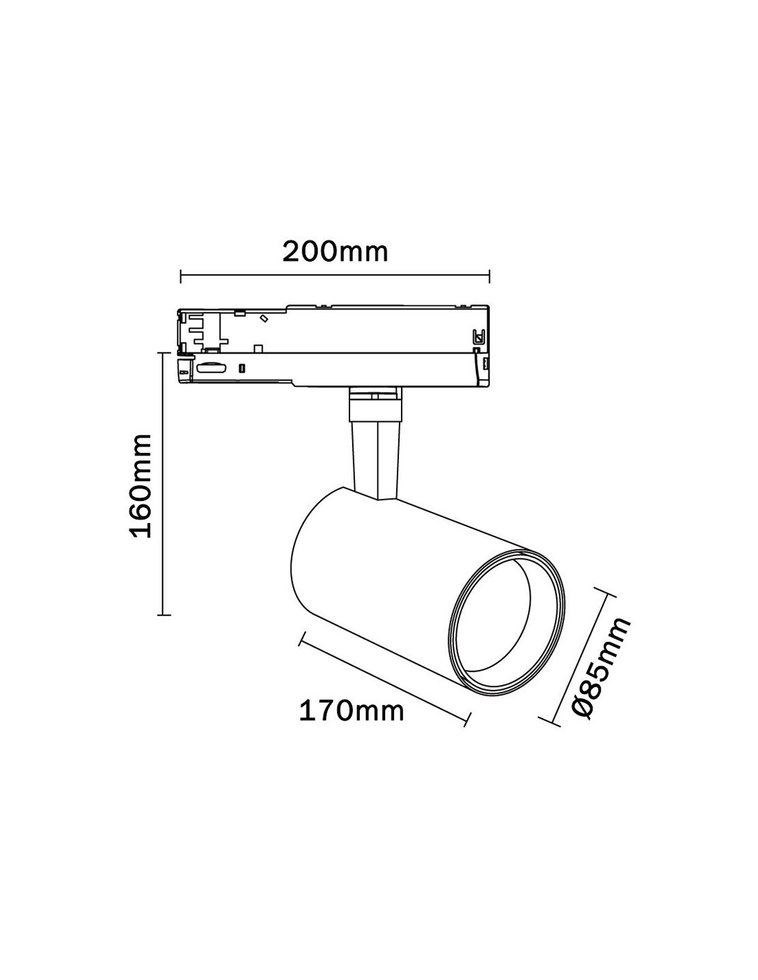 Foco Superficie LED 40W 3000K