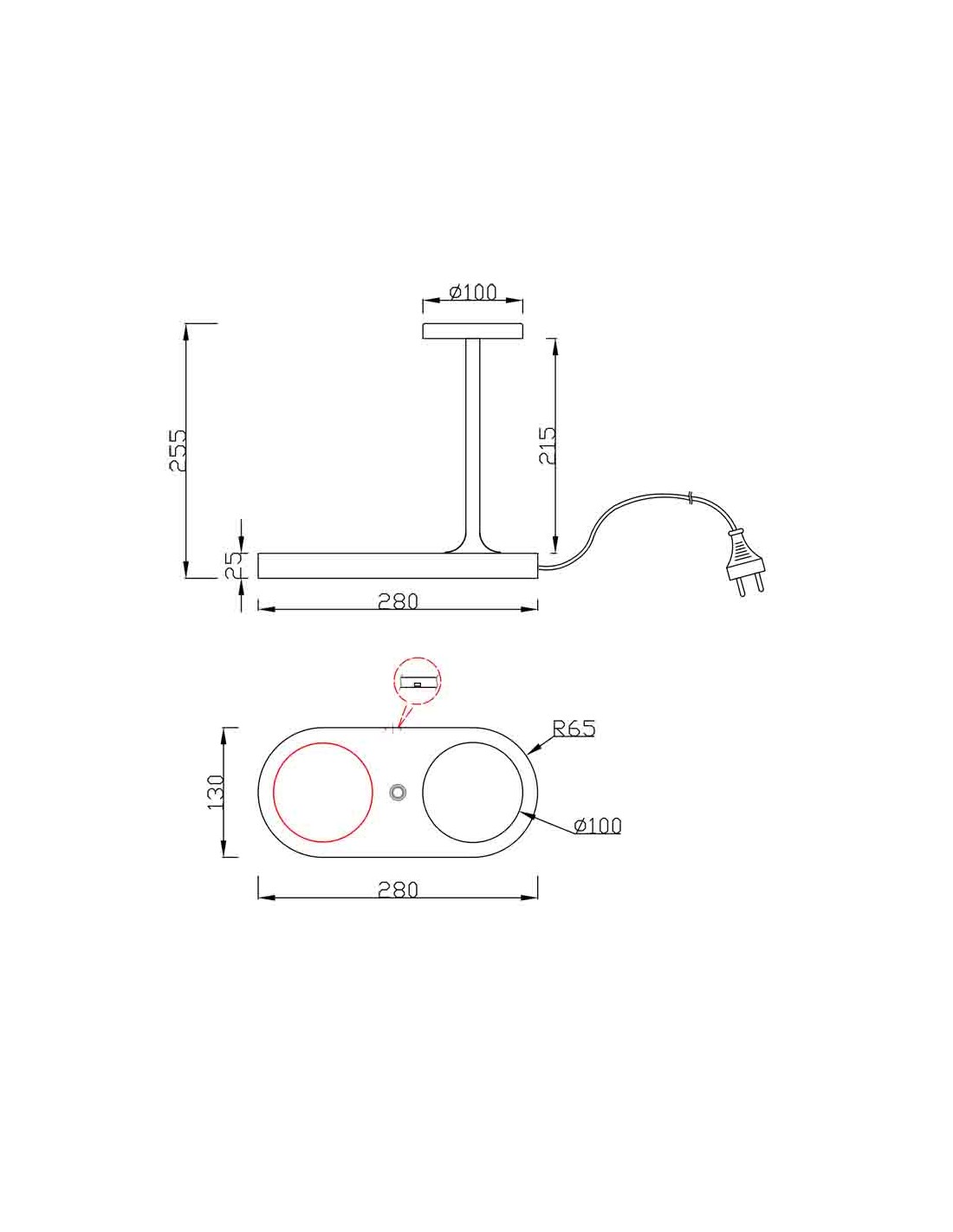Table Lamp LED 6W 3000K-Cell Phone Induction...