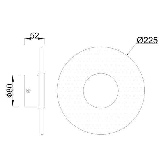 Wall Lamp LED 9W 3000K