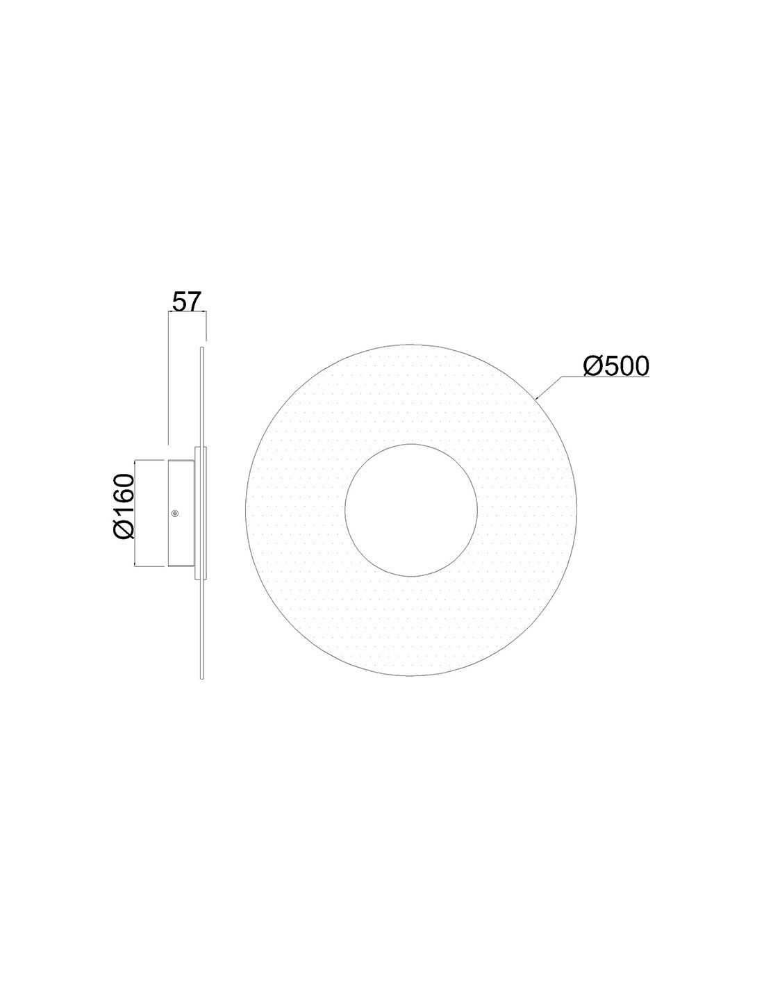 Aplique LED 18W 3000K