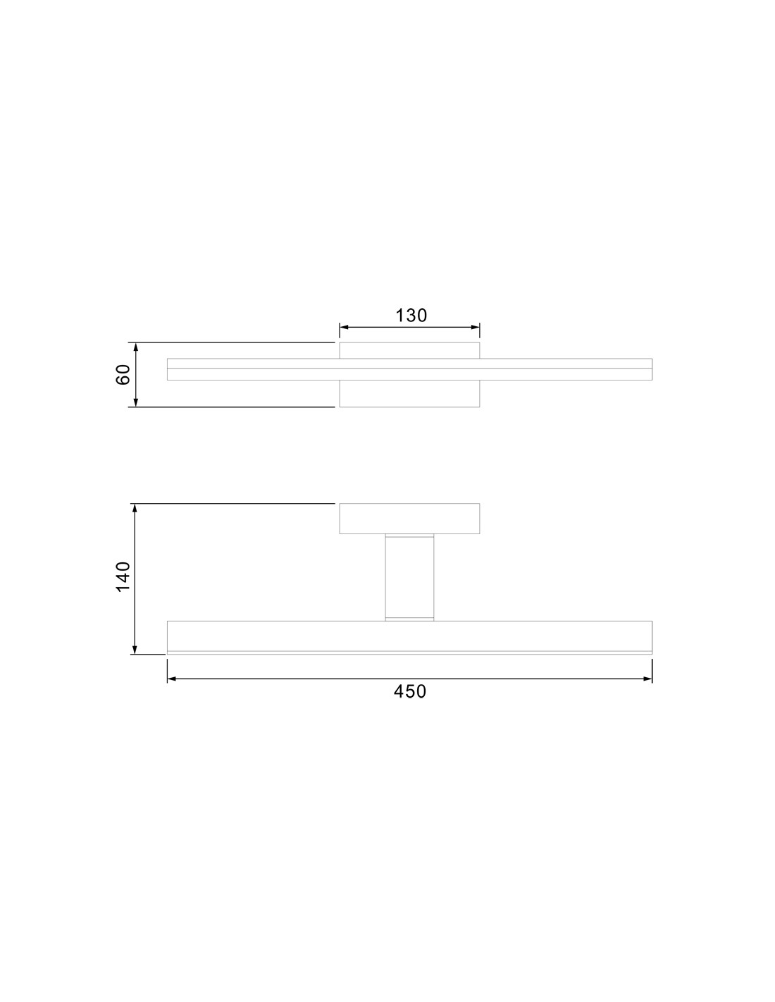 Wall Lamp LED 12W 4000K IP44