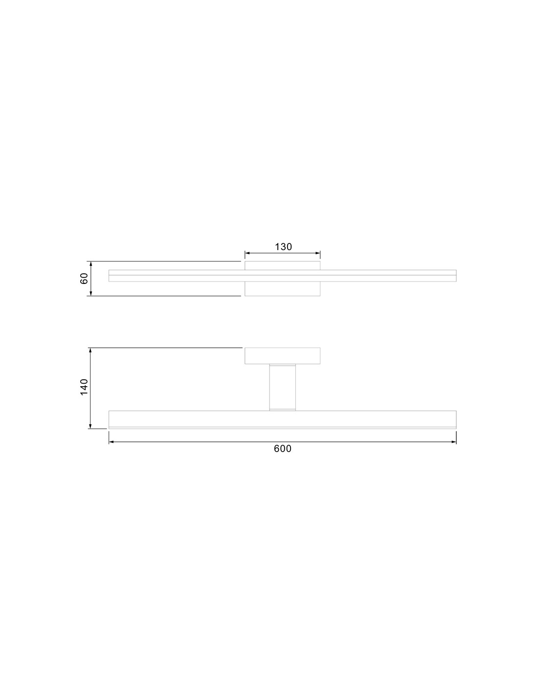 Aplique LED 16W 4000K IP44