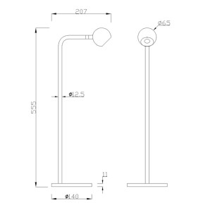 Sobremesa LED 2