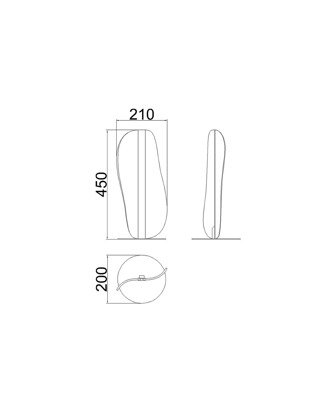 Sobremesa LED 15W 3000K