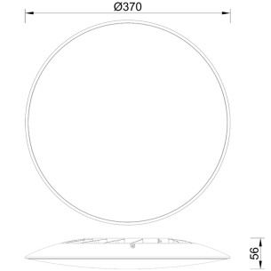 Plafón LED 24W 4000K 2