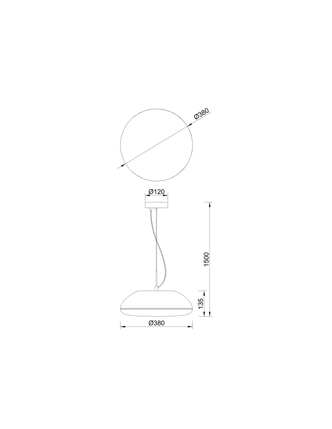 Pendant Lamp 4 Lights