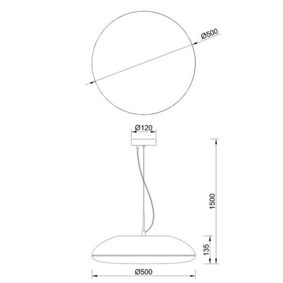 Pendant Lamp 6 Lights