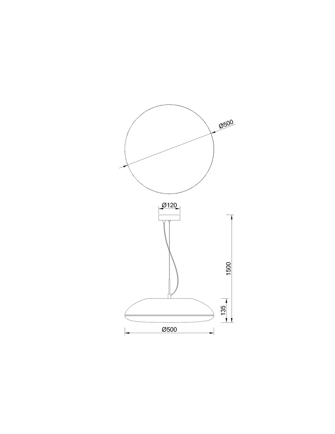 Pendant Lamp 6 Lights