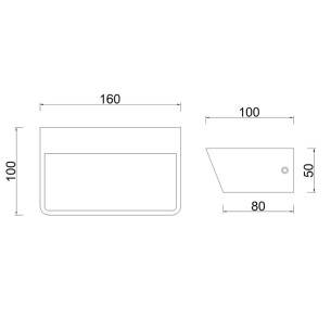 Aplique LED 15W 3000K 2
