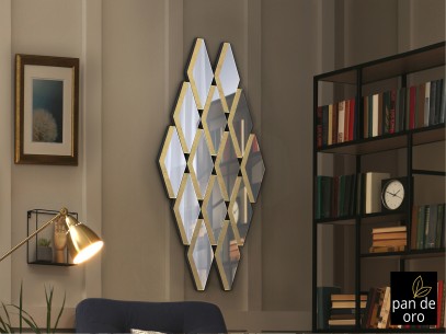 ROMULO - MIRROR GOLD LEAVES