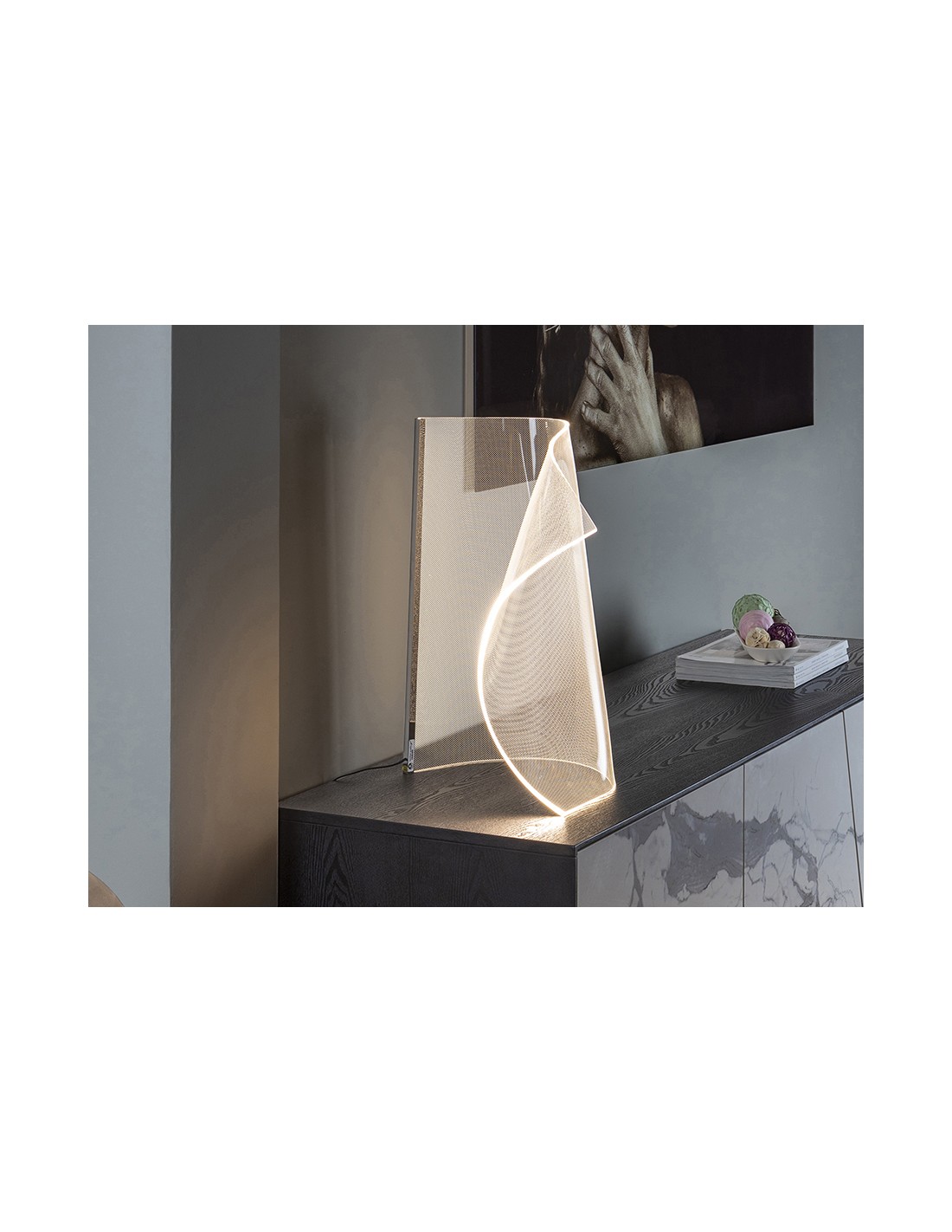 VELOS II - SOBREMESA CROMO