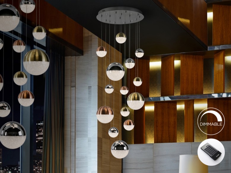 SPHERE-LAMPARA 14L COLORES D60 DIMABLE