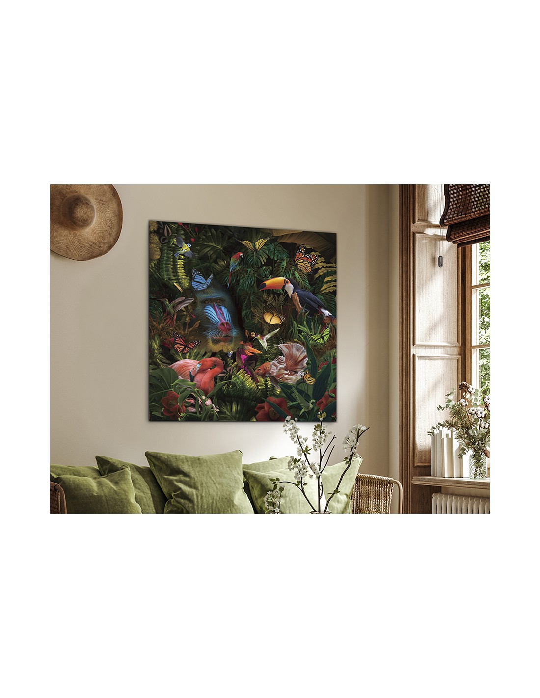 SELVATICA- FOTOGRAFIA 100x100