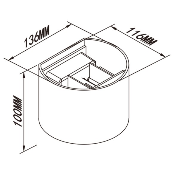 Wall lamp Outdoor LED IP54