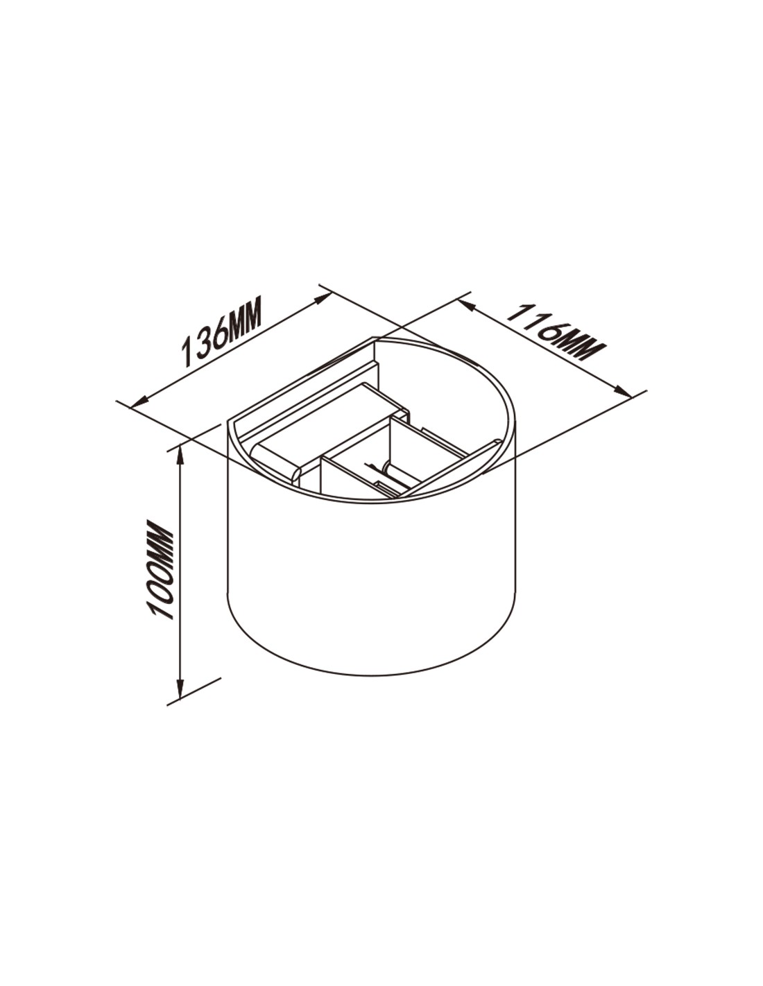 Wall lamp Outdoor LED IP54