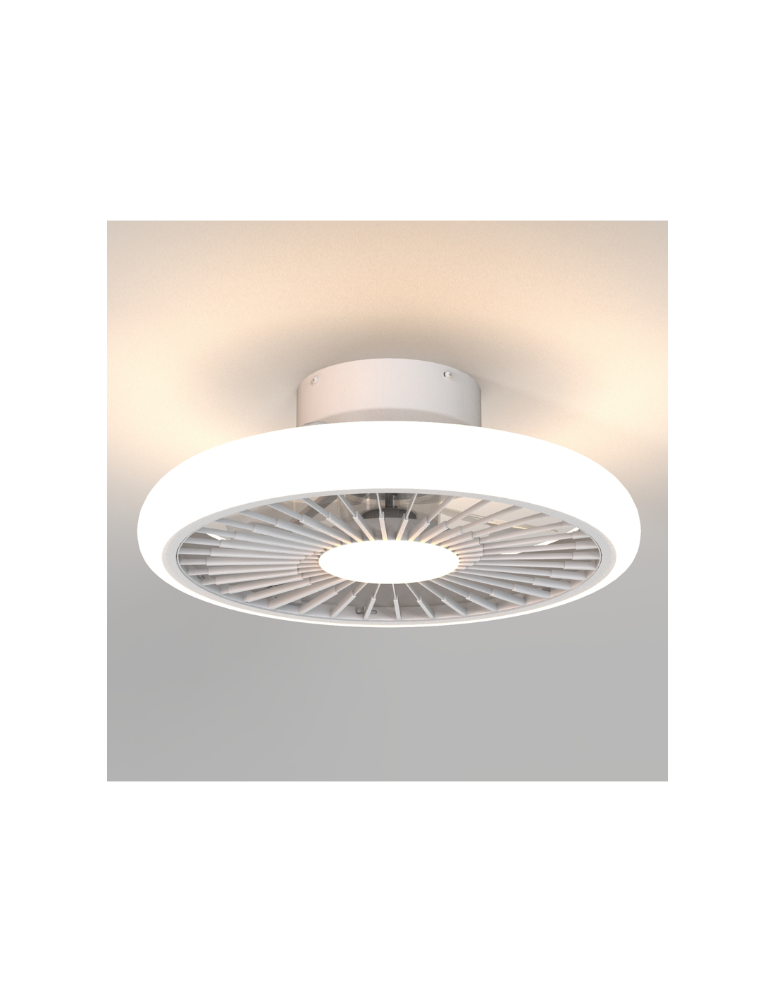 Plafón LED 60W Ventilador 32W