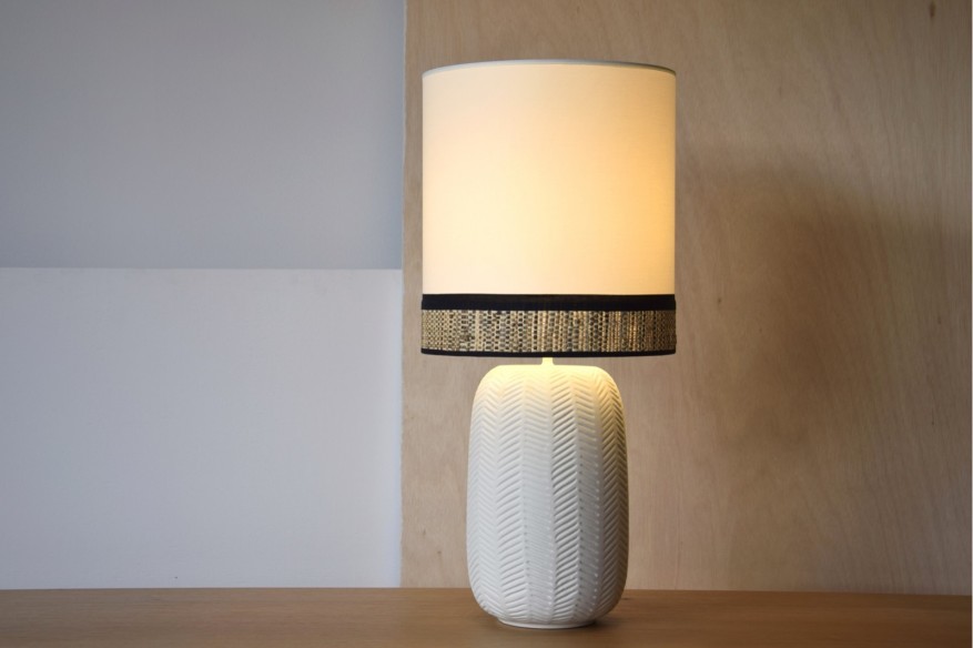 Lámpara mesa cerámica cloe