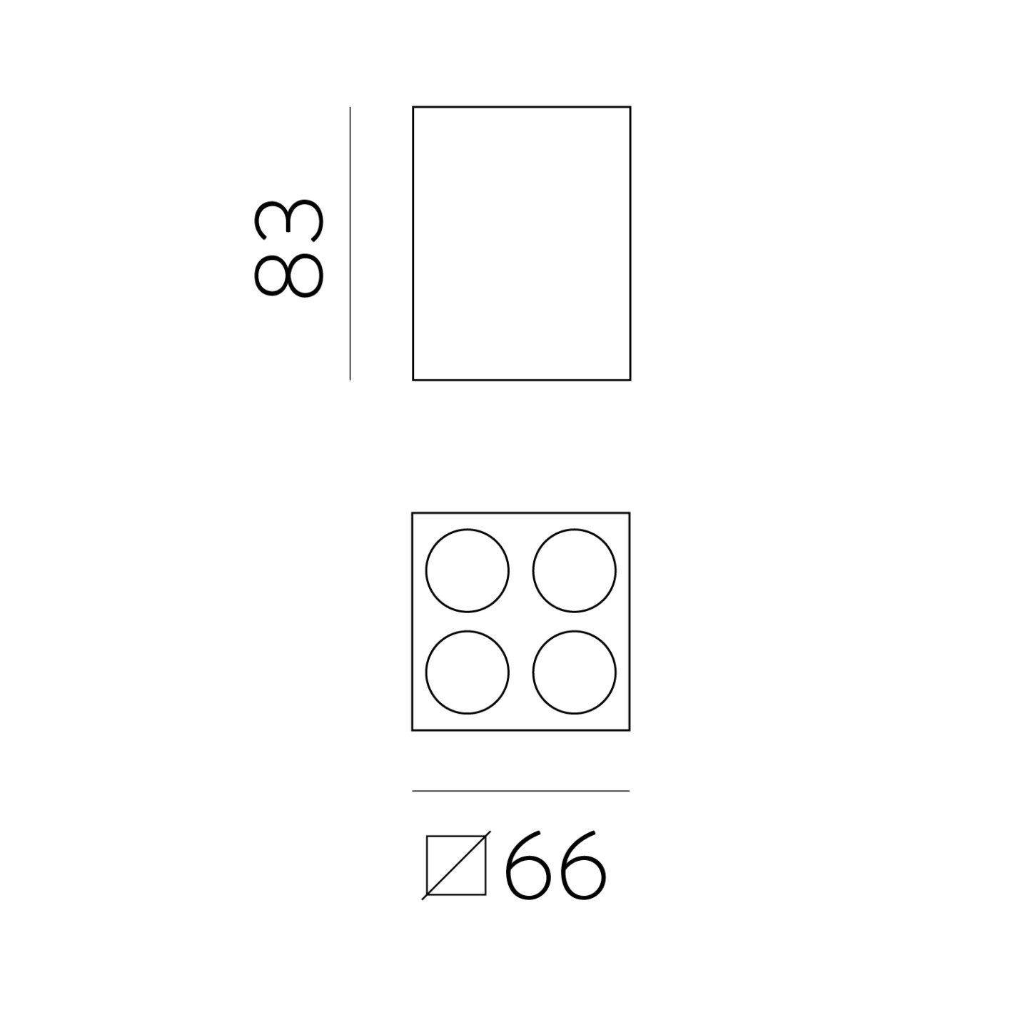 3980/66 Square
