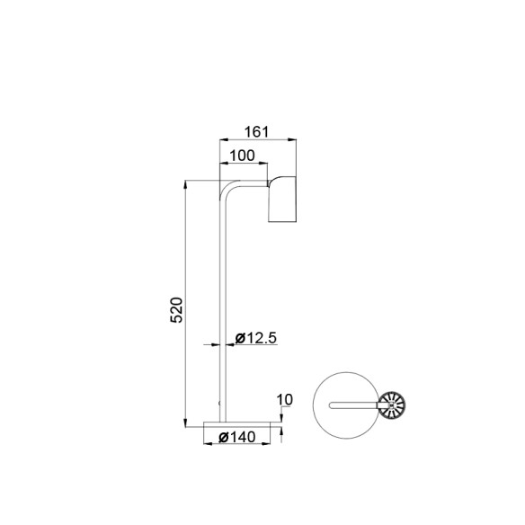 Sobremesa 1 Luz Grande