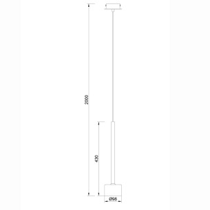 Pendant Lamp 1 Light 2