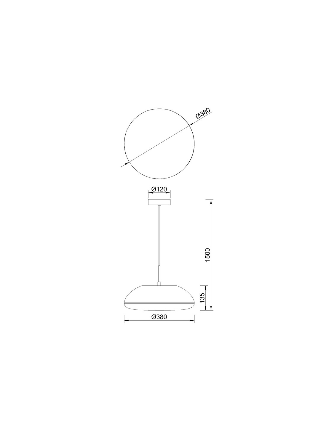 Pendant Lamp 4 Lights