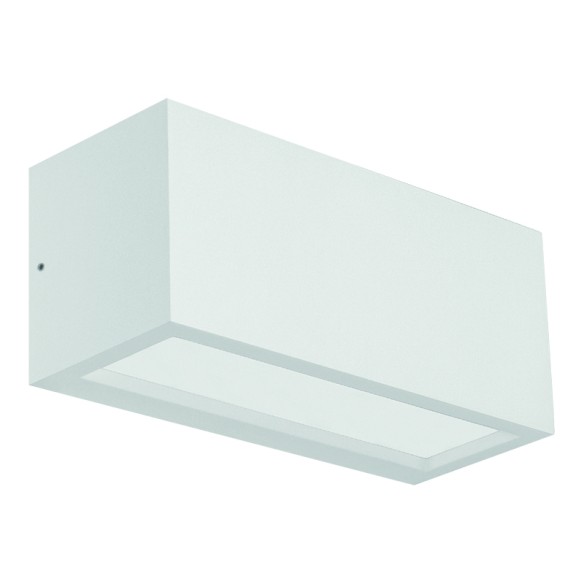 WALL LIGHT OUTDOOR WHITE IP65 - 1L*E27