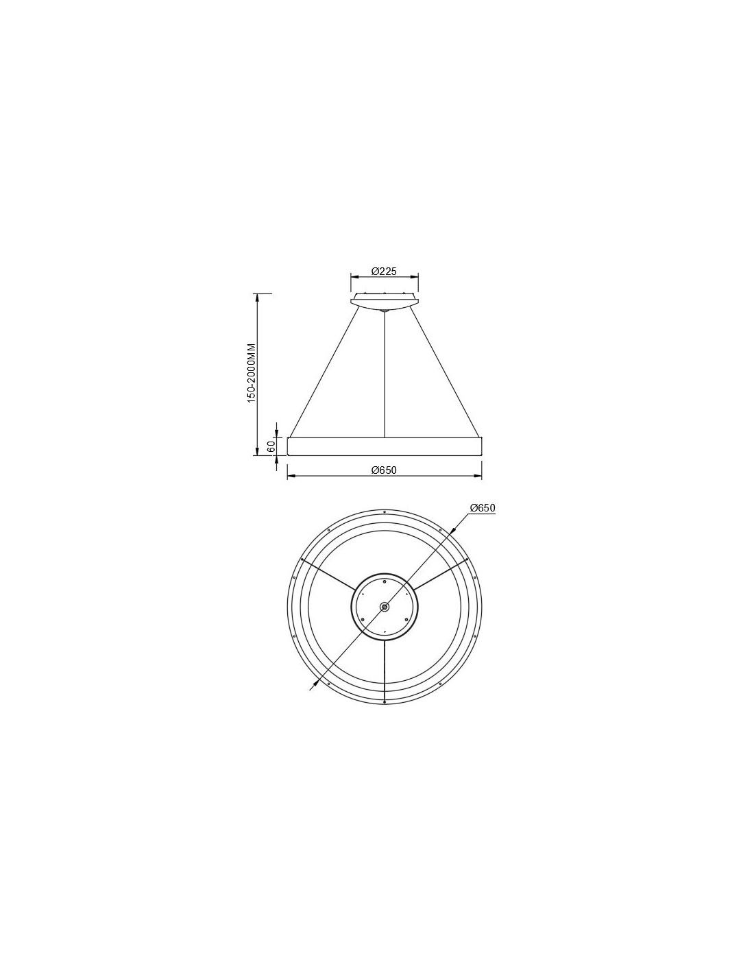 Lámpara LED Dimable