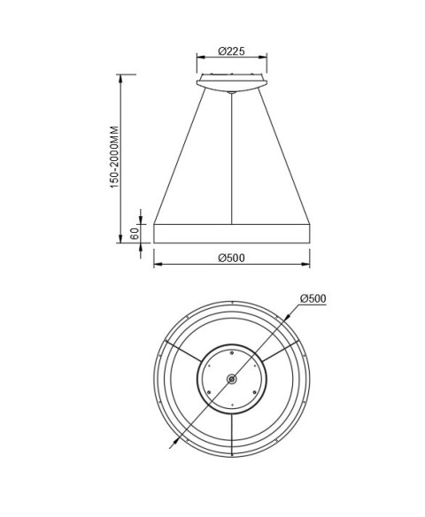 Lámpara LED Dimable