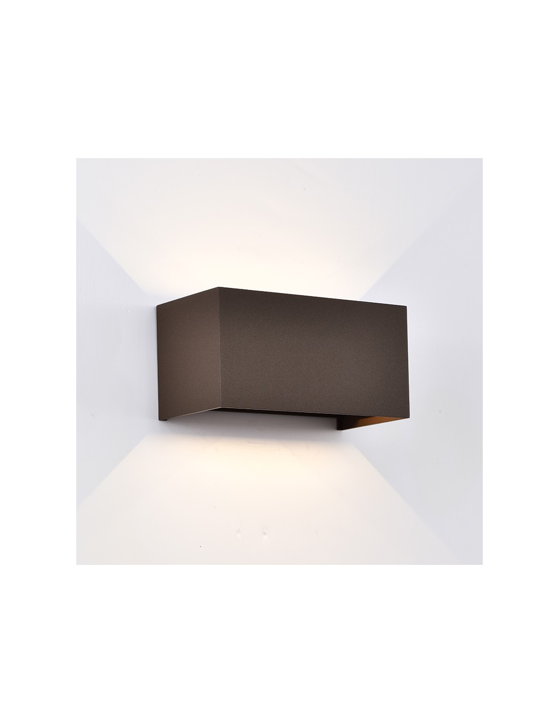 APLIQUE EXTERIOR LED* 4*6W 2700K DIM CORTEN