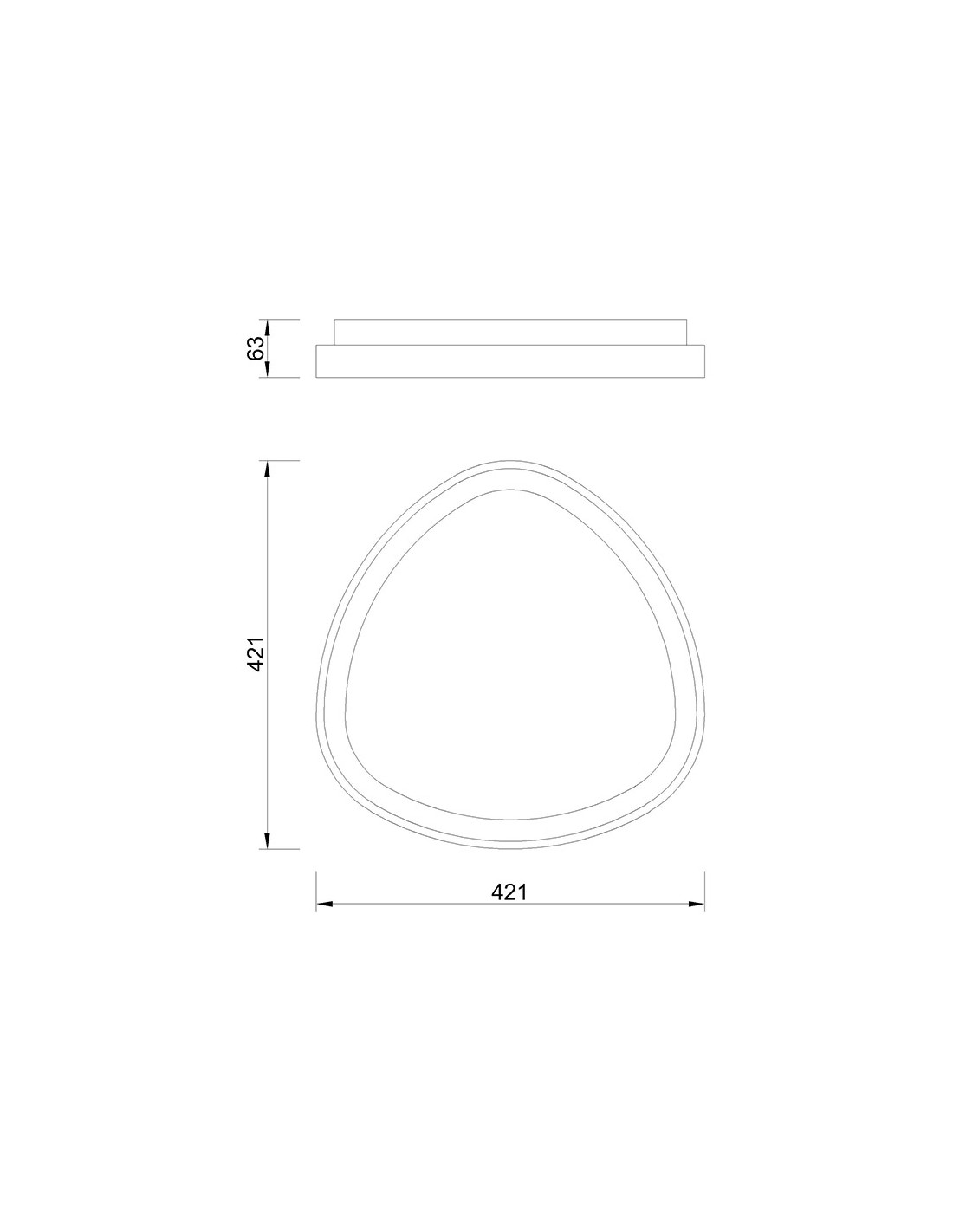Ceiling Lamp LED Dimmable