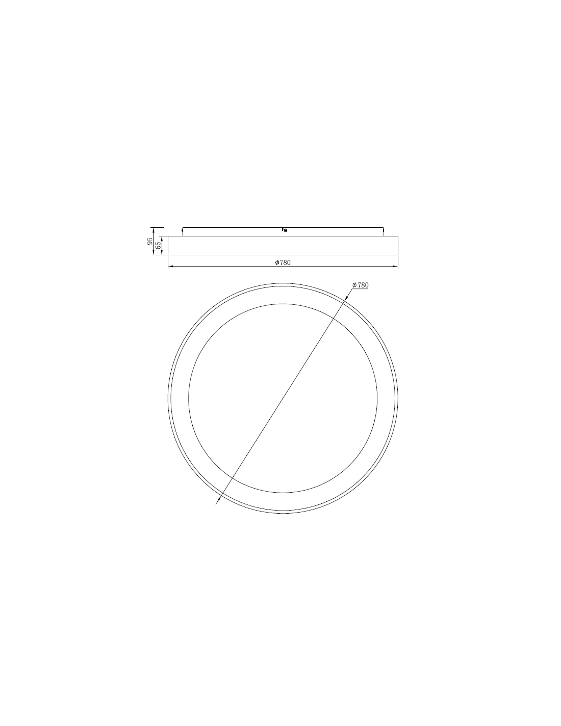 Ceiling Lamp LED Dimmable