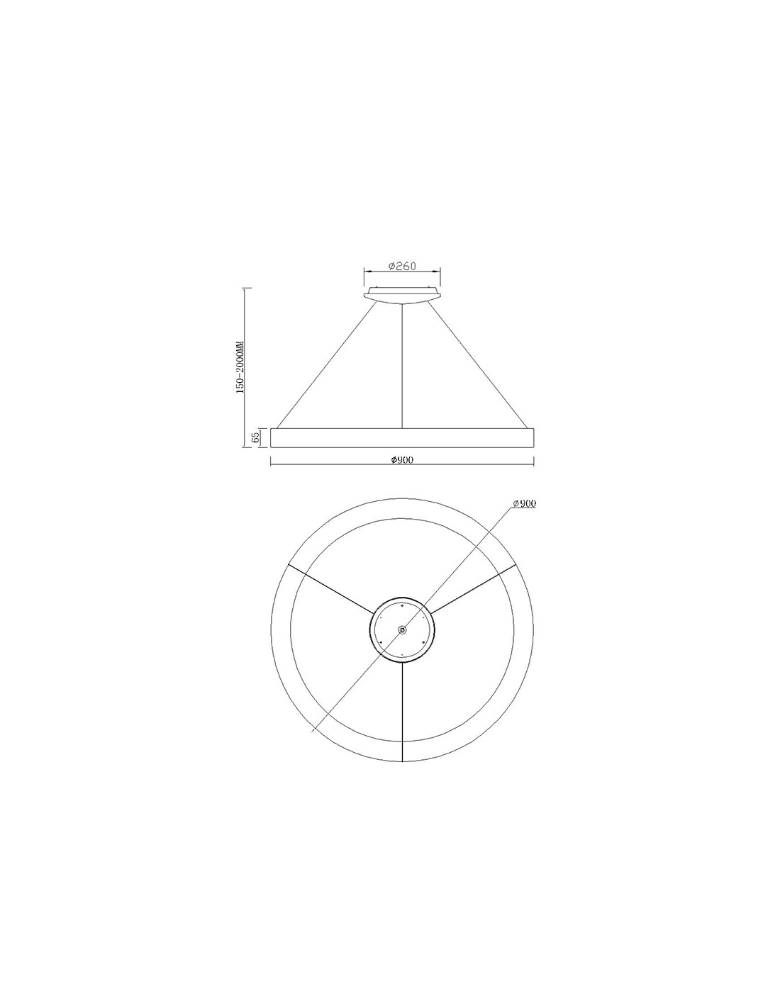 Pendant Lamp LED Dimmable