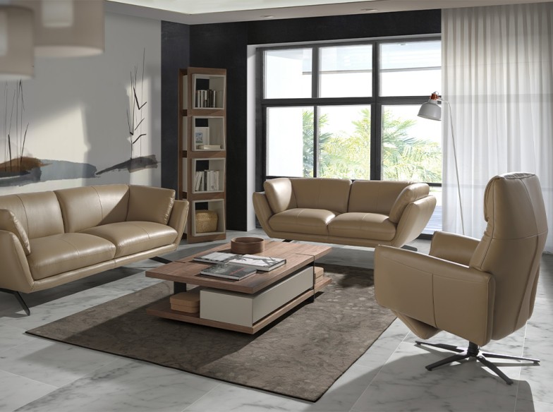 Estantería cubos nogal