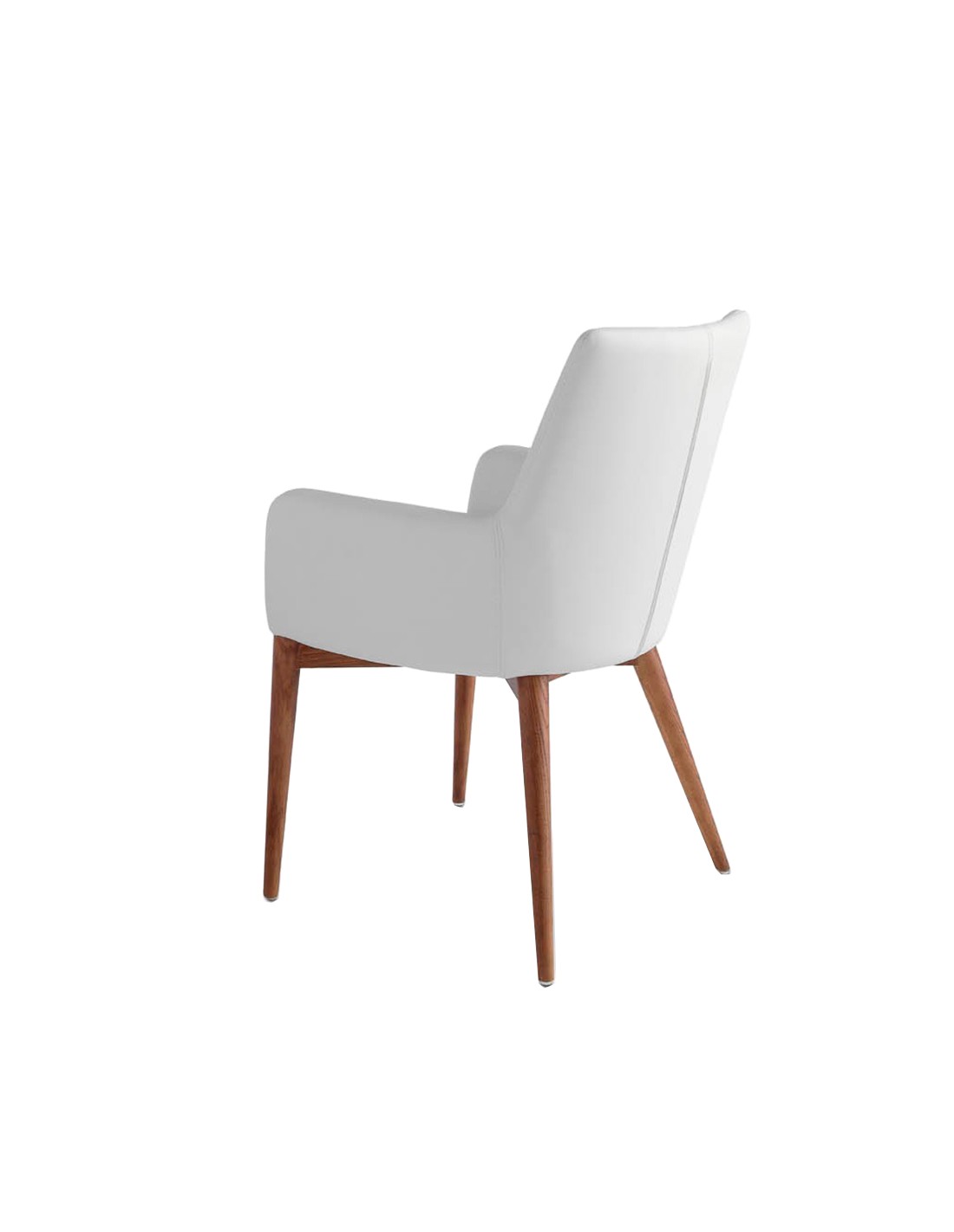 Silla polipiel blanco