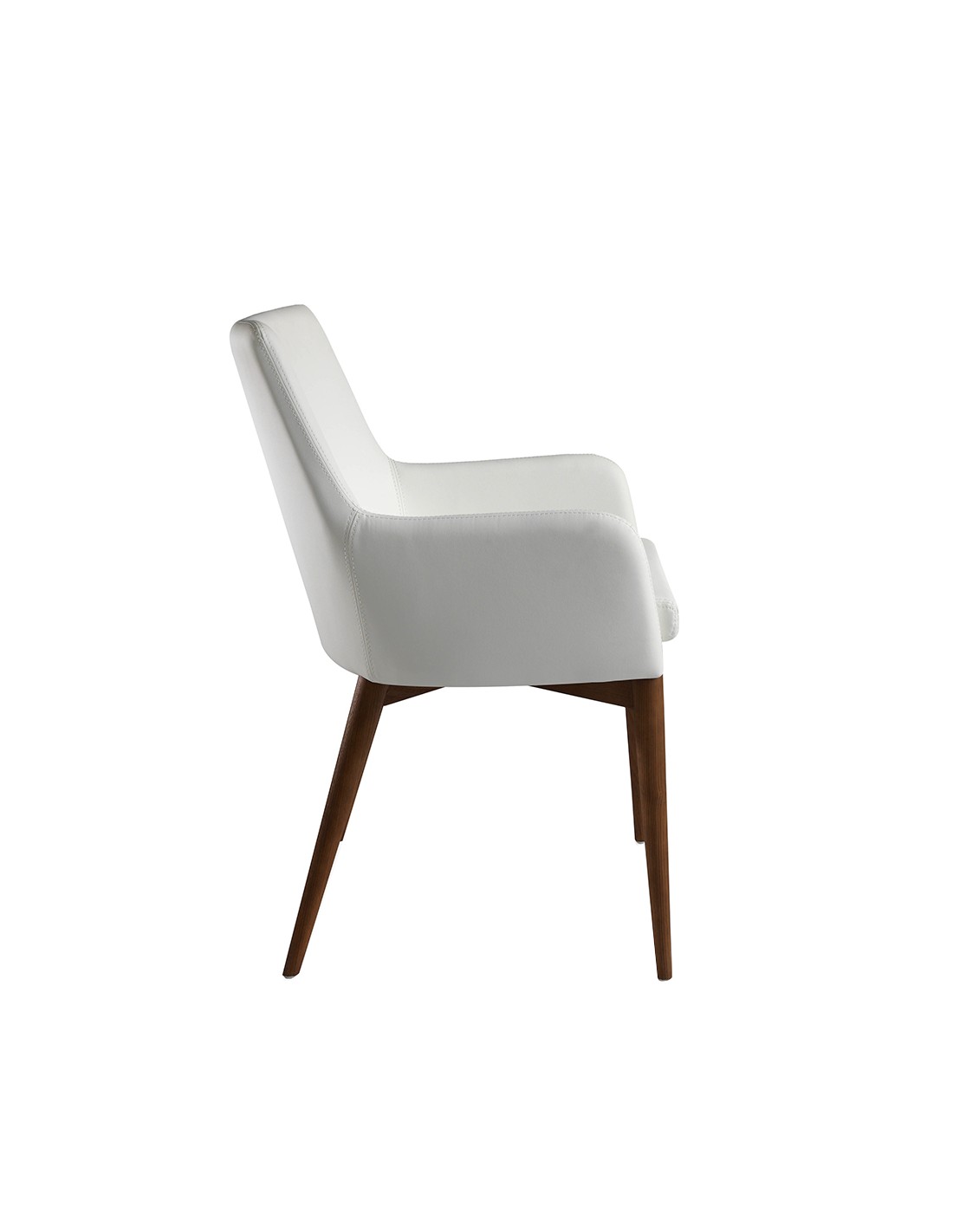 Silla polipiel blanco