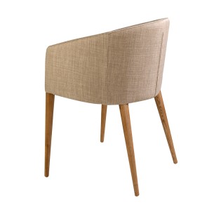 Silla tela beige 2