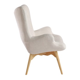 Sillón tela beige