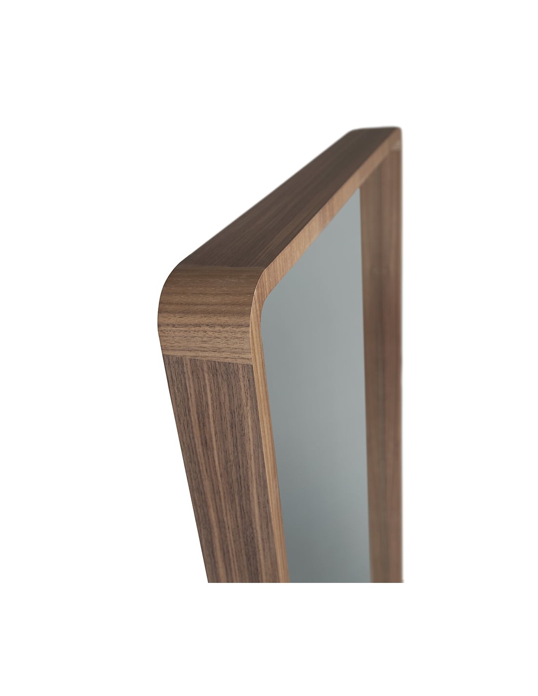 Espejo pared rectangular nogal