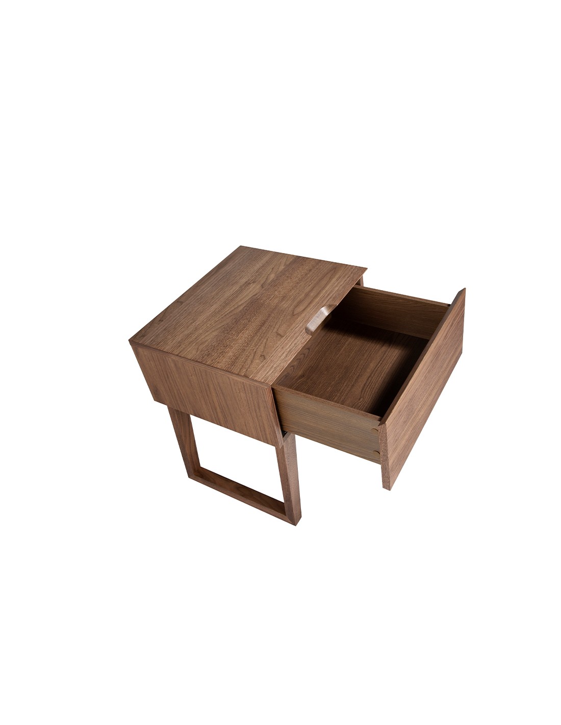 Mesita de noche nogal