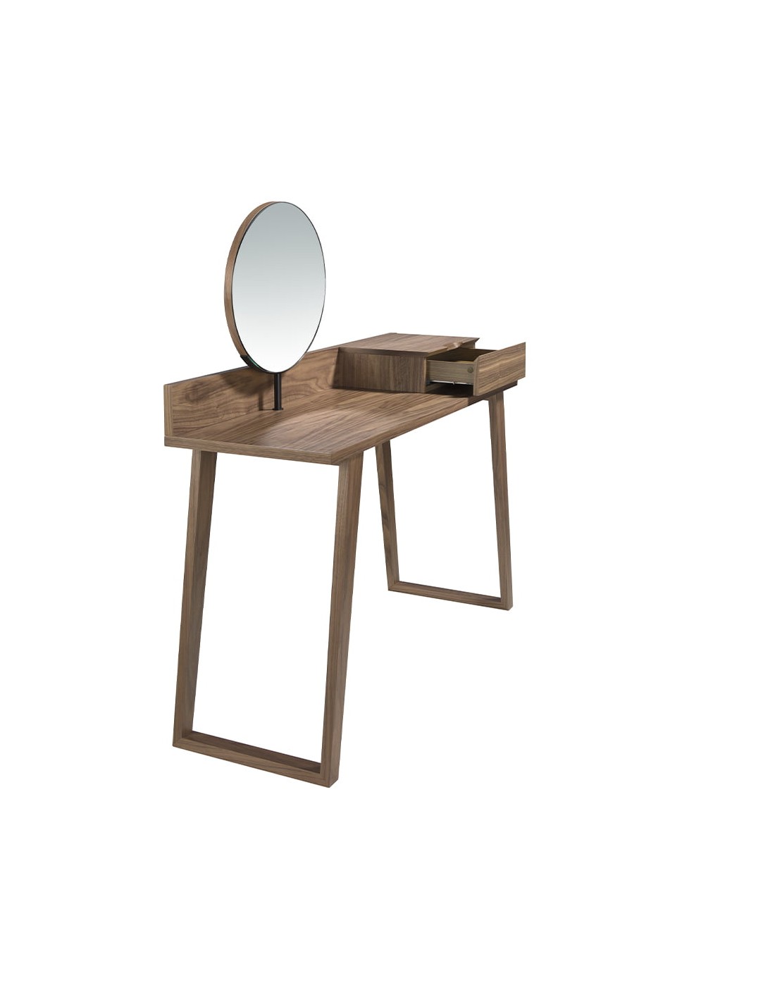 Tocador nogal con espejo