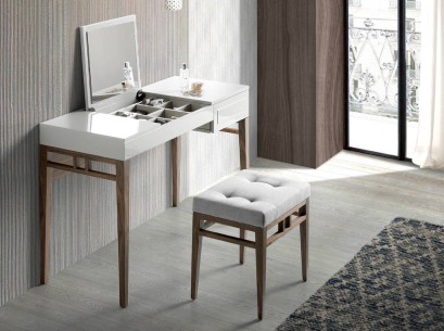 Banqueta tela gris 2