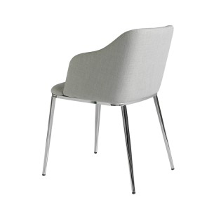 Silla tela gris 2