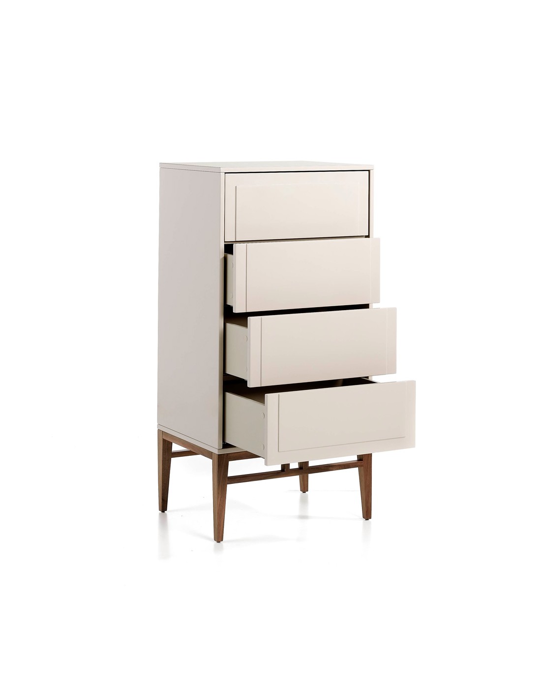 Chifonier madera beige y nogal