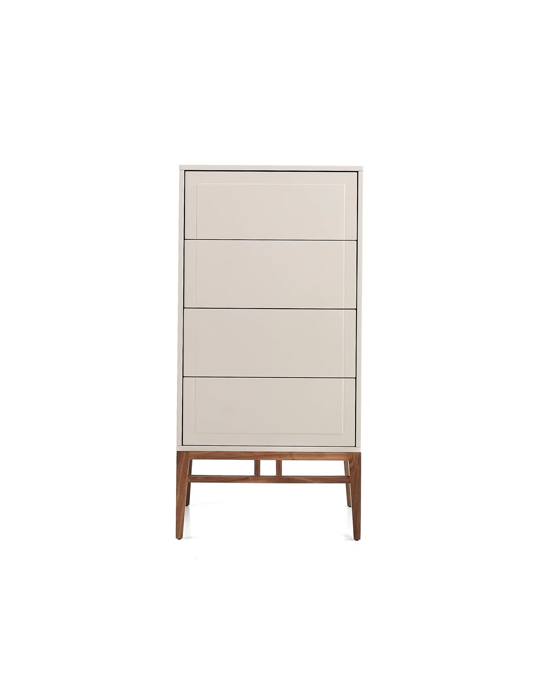 Chifonier madera beige y nogal