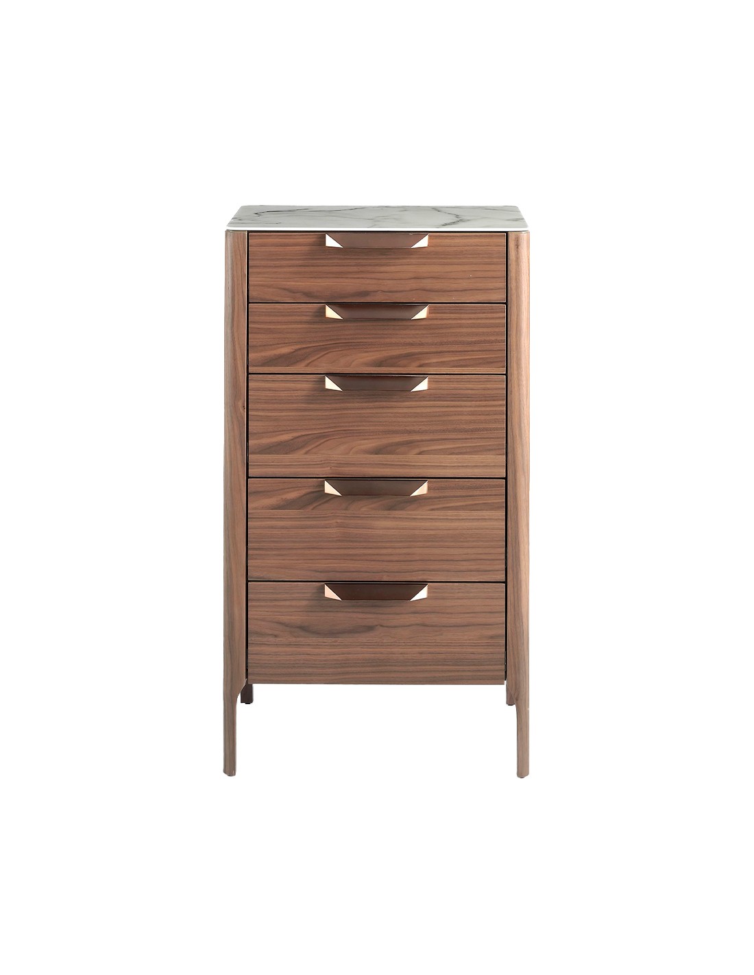 Chifonier nogal con tapa de cristal imitación...